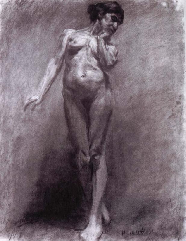 Standing nude modeling, Henri Matisse